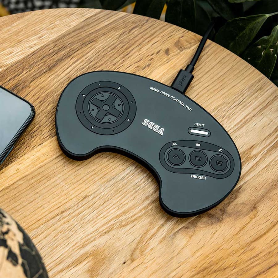 Official Sega Mega Drive Hand Controller Wireless Charging Mat