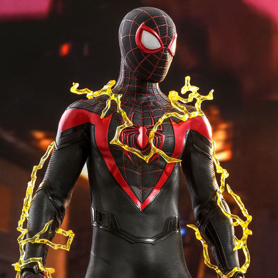 hot toys spider man miles