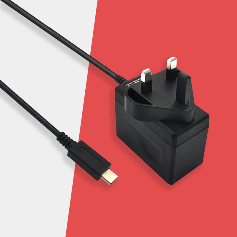 Numskull Nintendo Switch Main Adaptor USB C Fast Charger (2020 Updated)