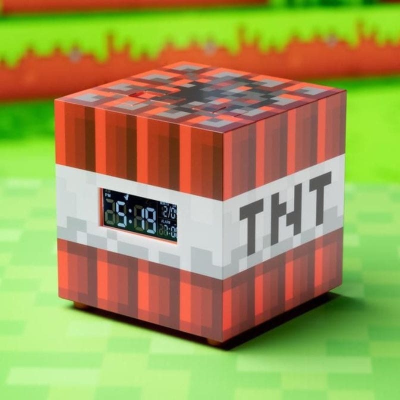 Official Minecraft TNT Alarm Clock