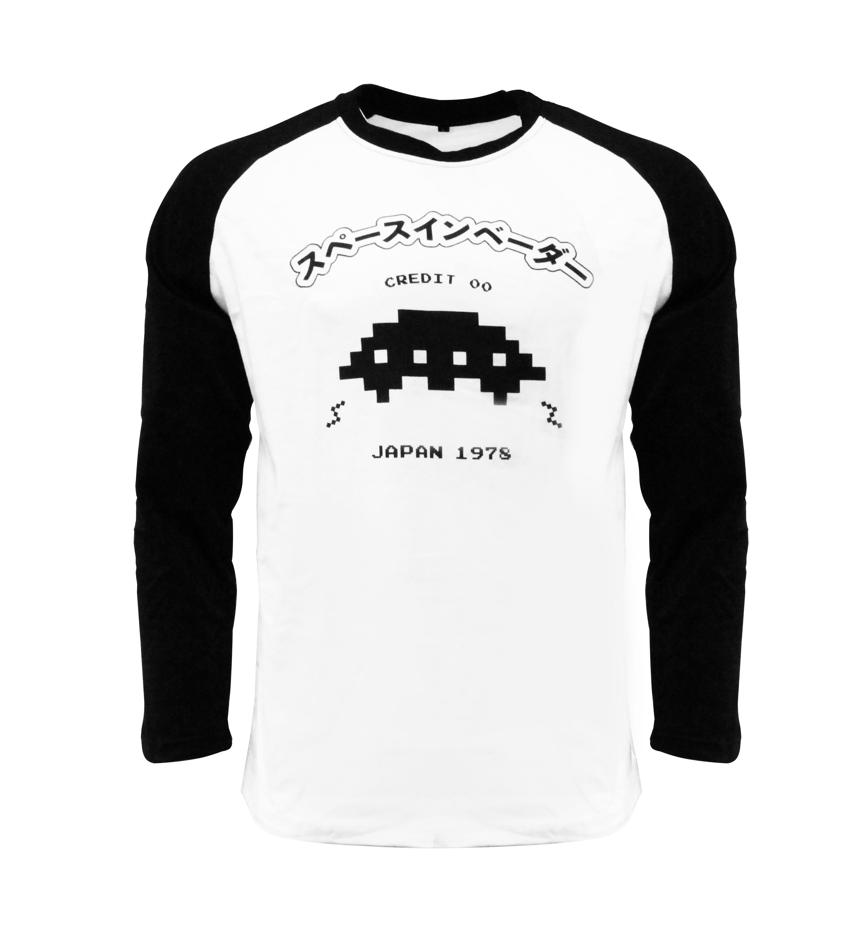 Official Space Invaders UFO Raglan T-Shirt