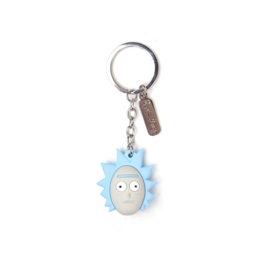 Official Rick and Morty 3D Rick's Face Keychain