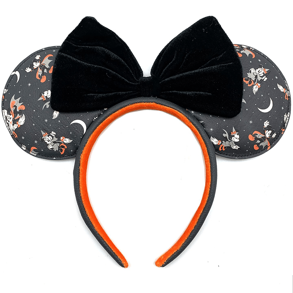 Loungefly Halloween Mickey Ears AOP Headband