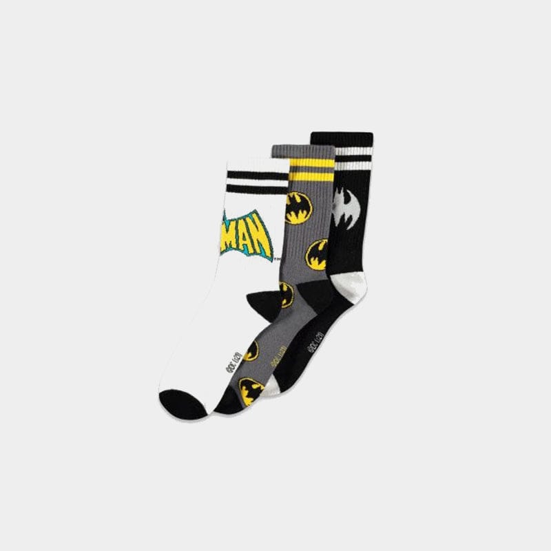 Official DC Comics Batman Sport Socks (3 Pairs)