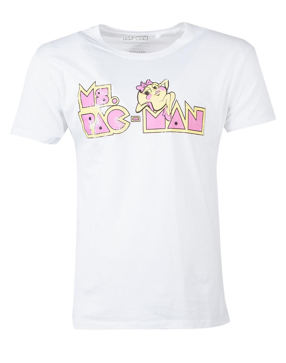 Official Ms. Pac-Man Logo  T-Shirts