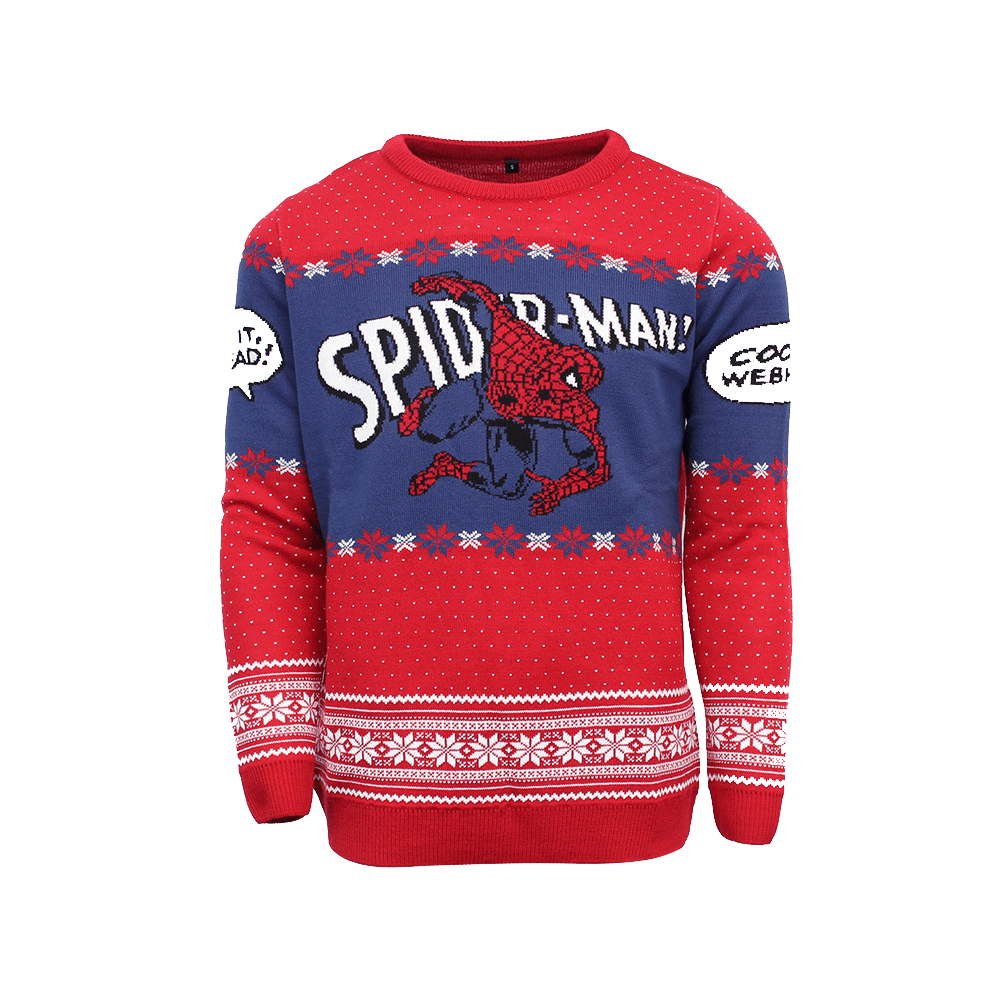 sweater spiderman