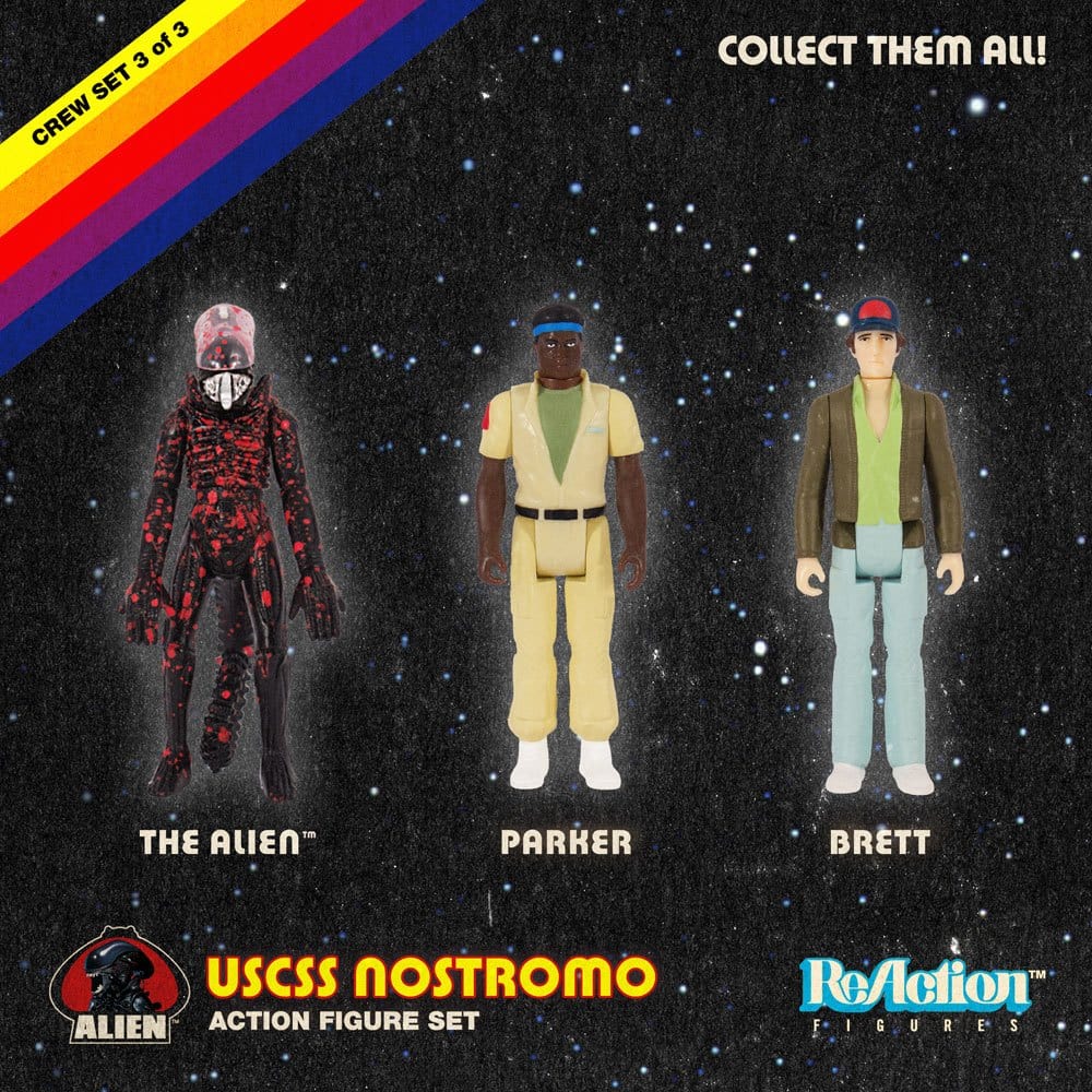 alien reaction figures