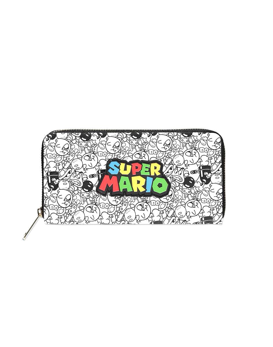 Nintendo - Super Mario Logo Zip Around Wallet