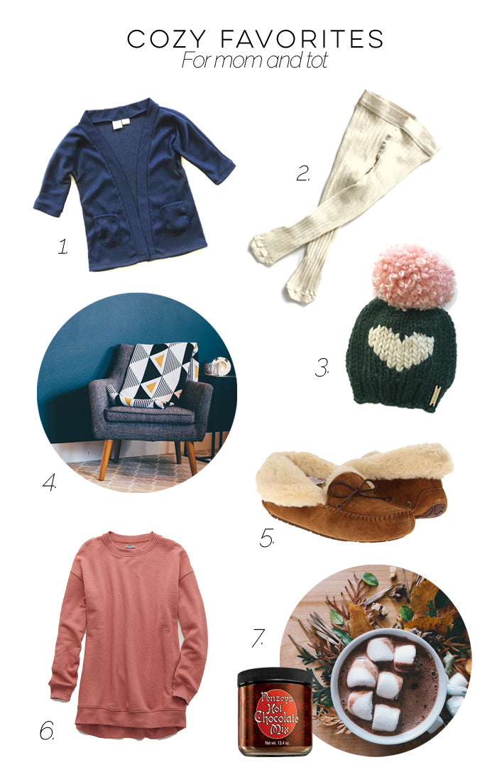cozy fall favorites for mom and tot