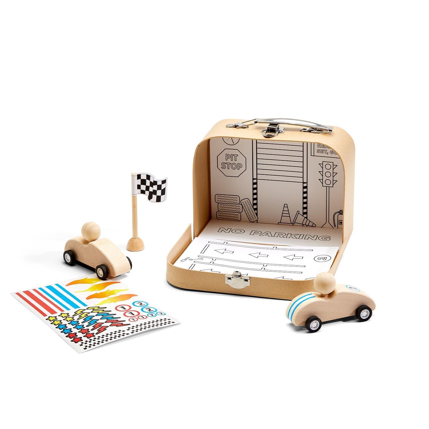 Make Your Own Car Race Kit