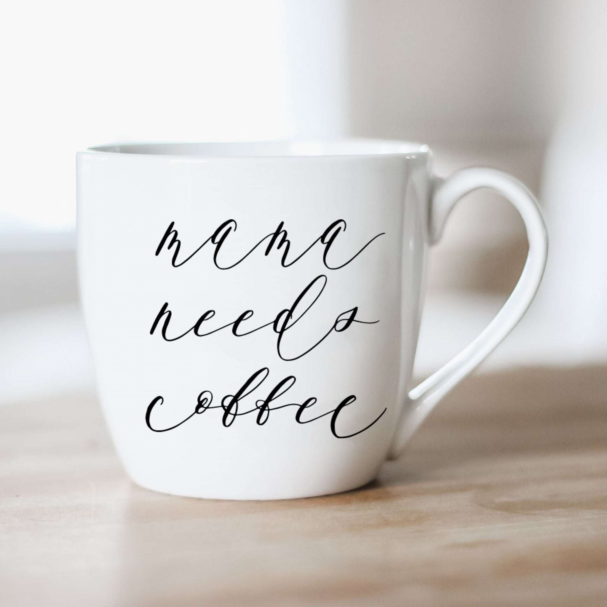 mama needs coffee mug