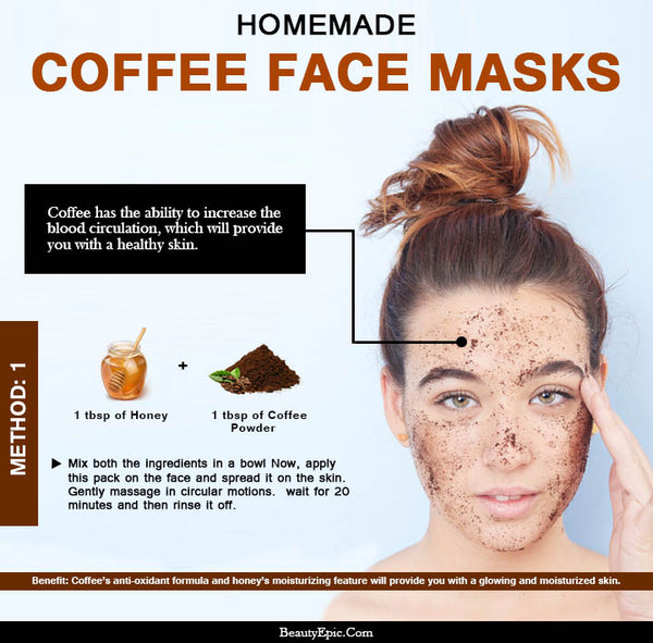 coffee face masks