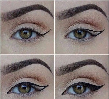 how to apply eye liner