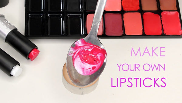 Make your own lipstick with moisturiser