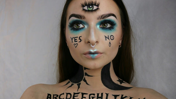 Ouija board makeup