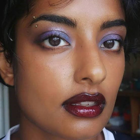 Purple Hues and Berry Stained Lips
