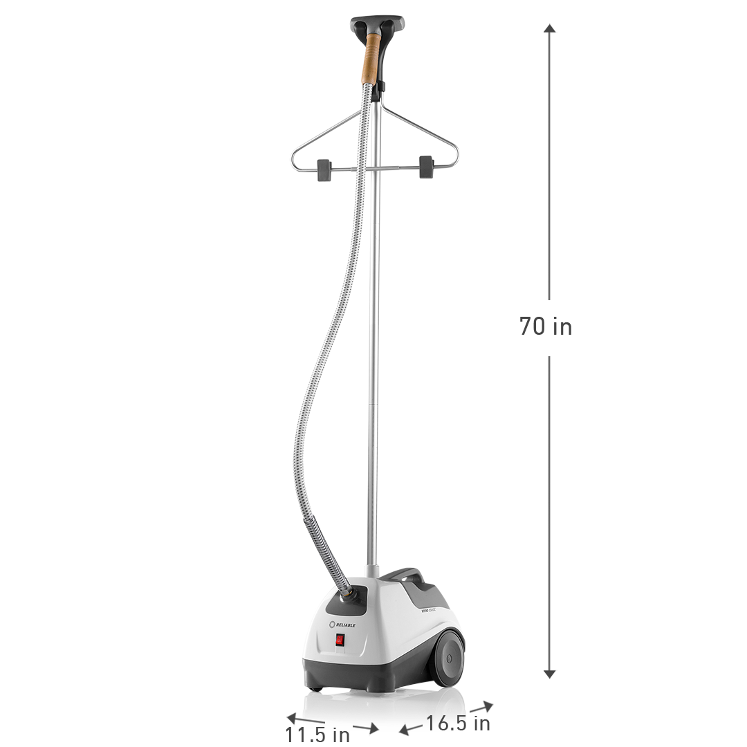 Easy Garment Steamer - Powerful and Quick Steam Solution, White