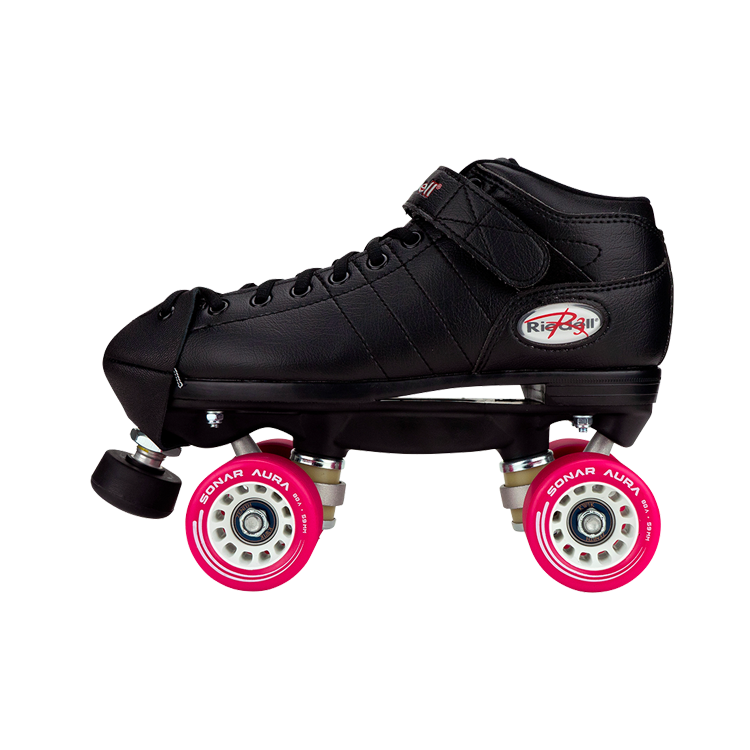 Labeda Voodoo U3 Black red roller skates, Men's size 6 Sonar