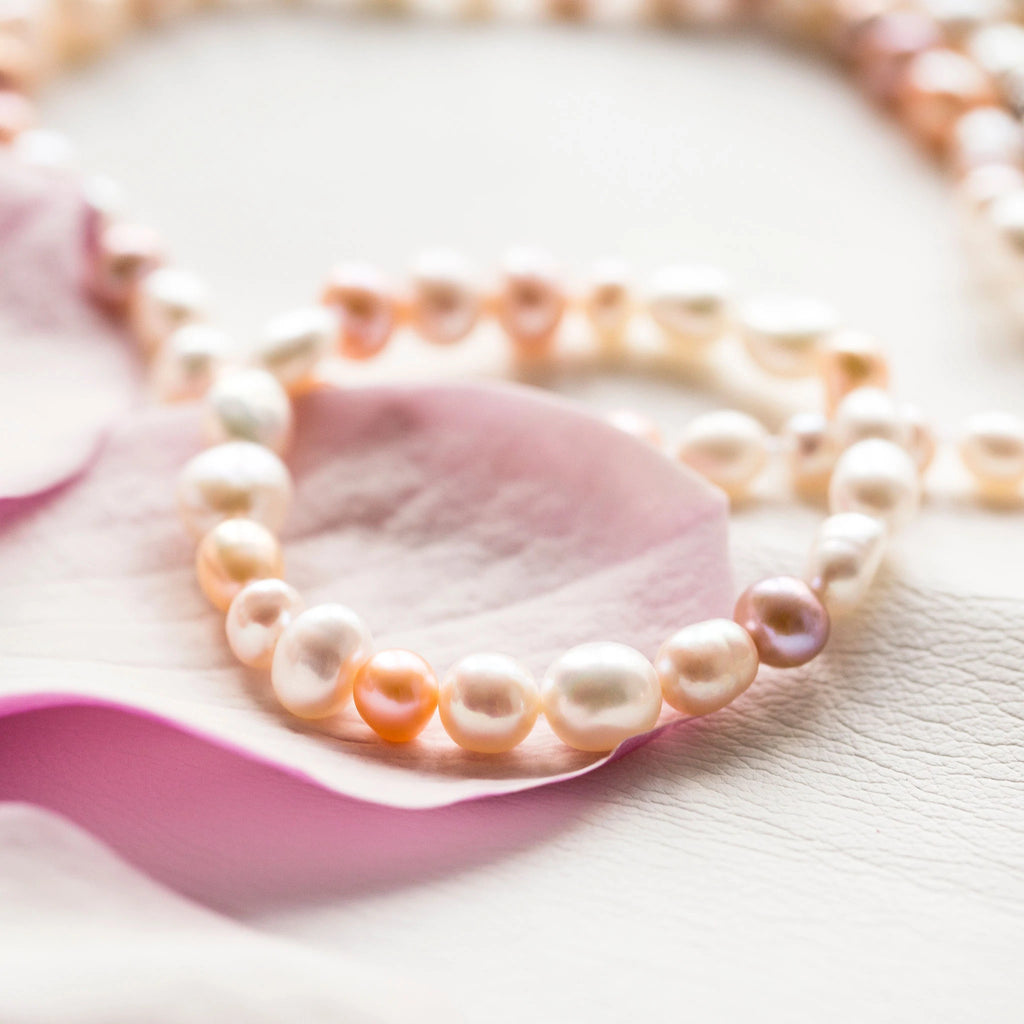 Multi-pink and white freshwater pearl necklace – Lambert & Co.