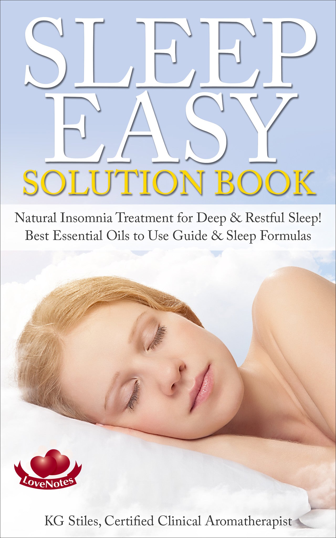 Easy Sleep Solution Book Natural Insomnia Treatment for Deep & Rest