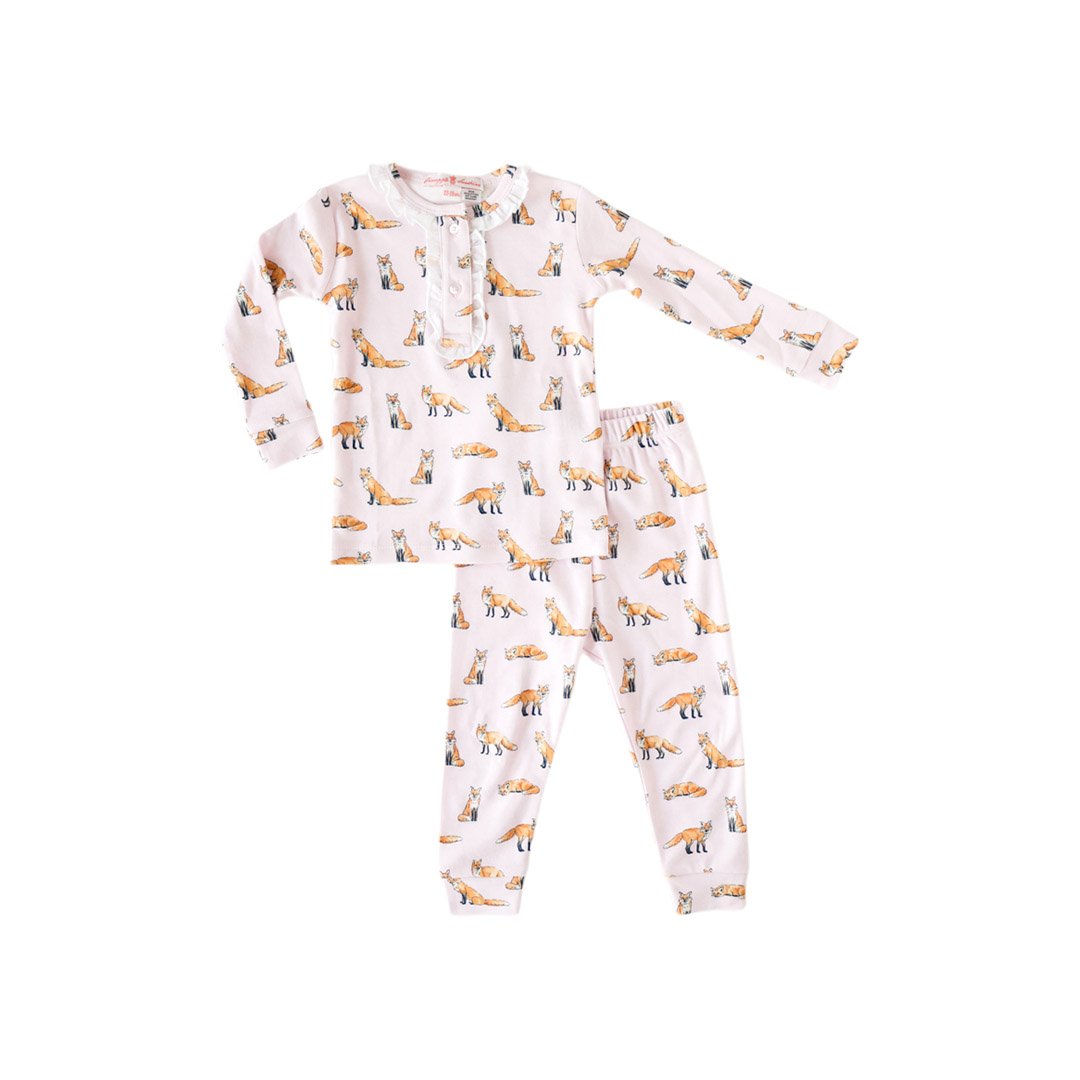 Holiday Dalmatian 2-Piece Pajama with Ruffle