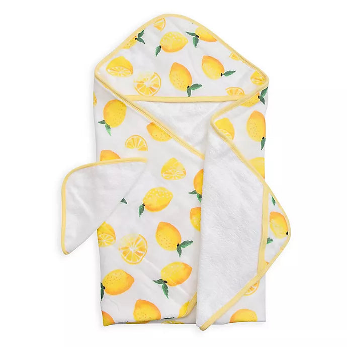 Hooded Towel Set - Lemon