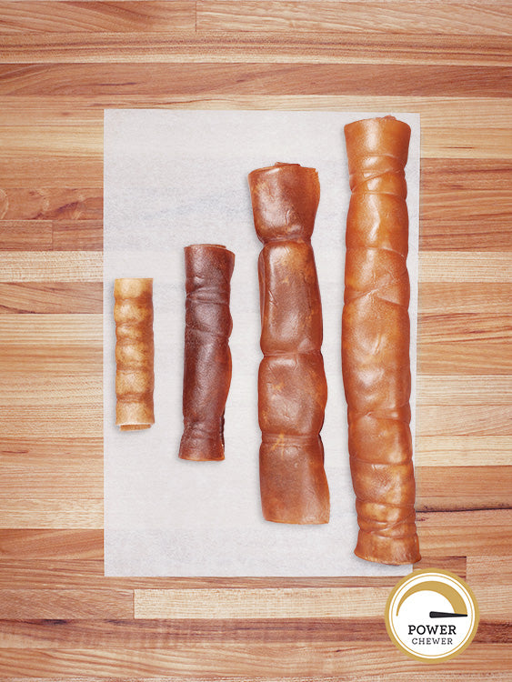 Long-Lasting Natural Beef Hide Rolls - Farm Hounds product image