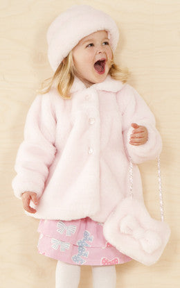 infant faux fur jacket