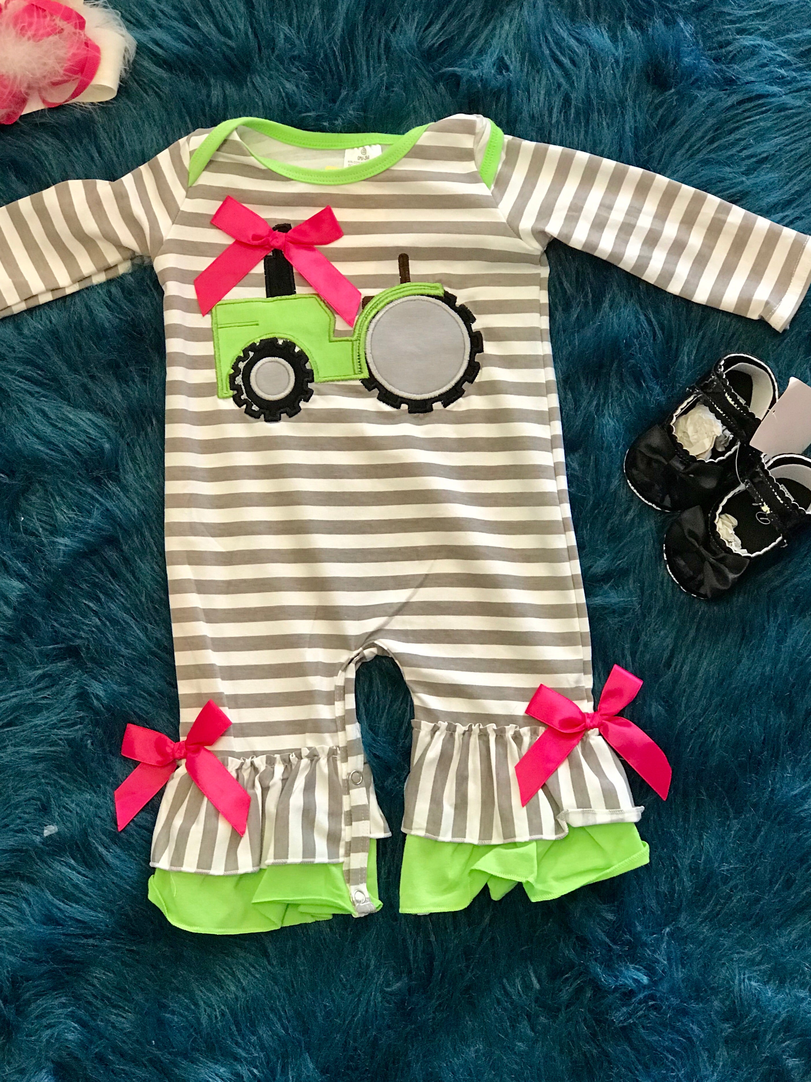 baby girl tractor clothes