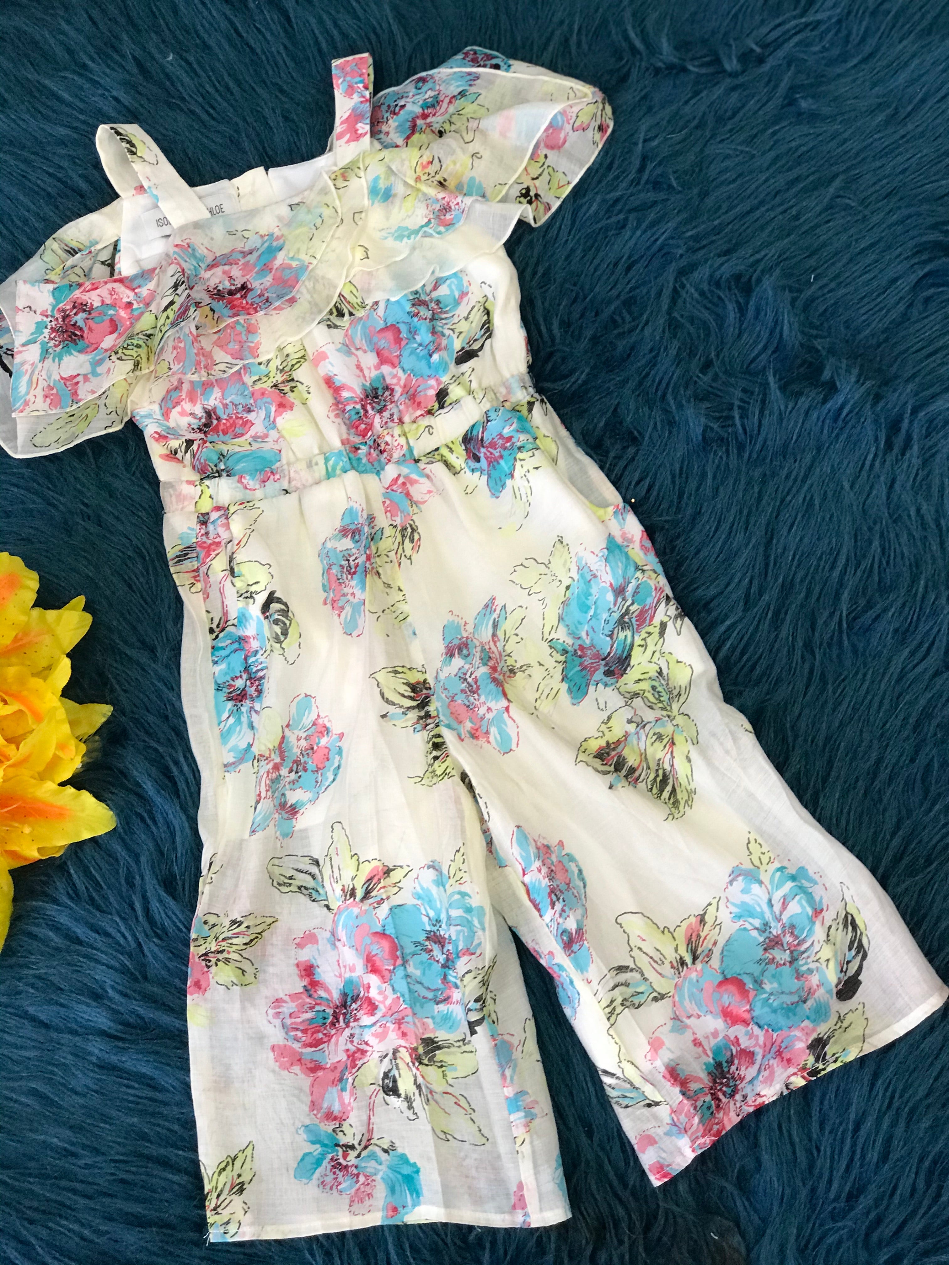 floral jumpsuit kids