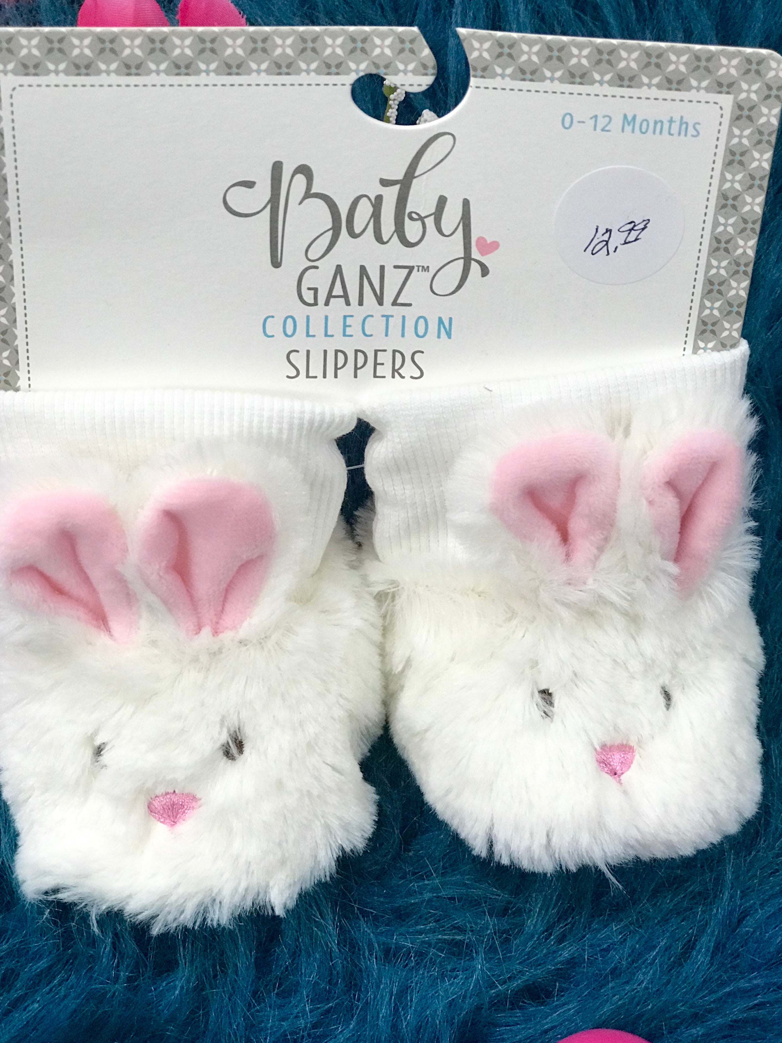 fuzzy baby booties