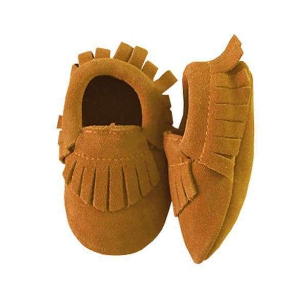 suede baby moccasins