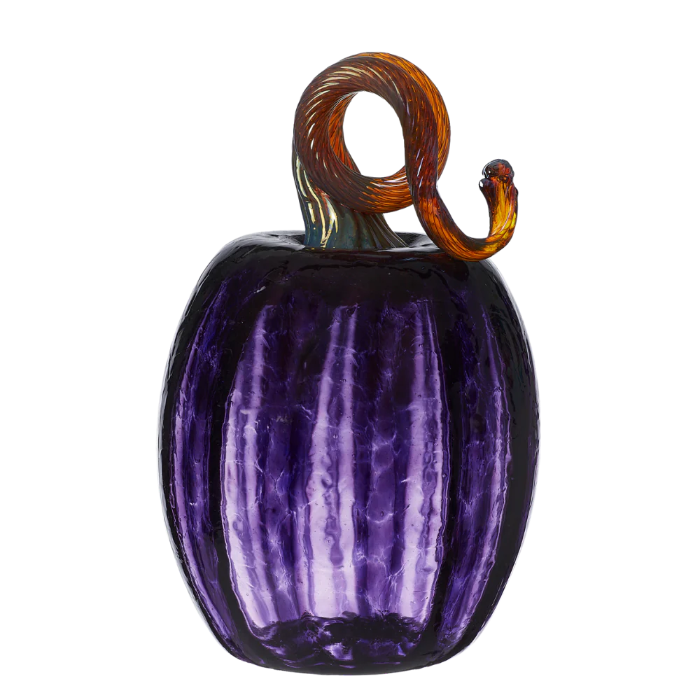 Kitras 6” Purple Oval Pumpkin