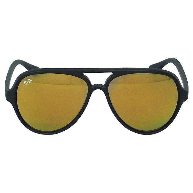 Ray Ban RB 4125 CATS 5000 601-S/93 - Matte Black Sunglasses