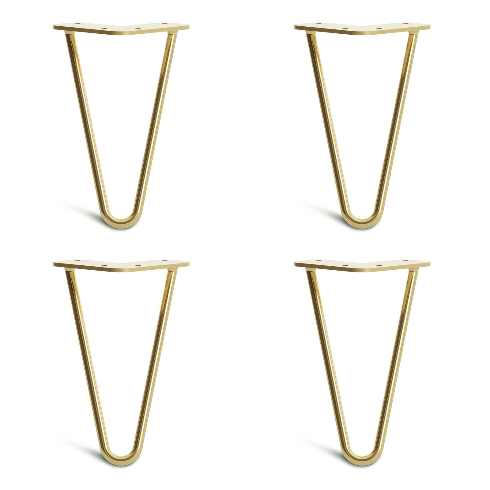 brass hairpin legs