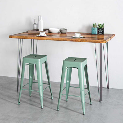 bar table hairpin legs