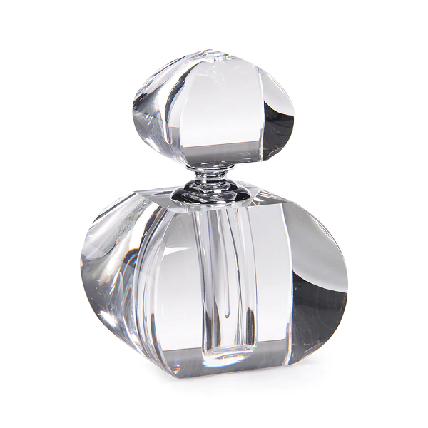 Melady Perfume Bottle 4x4x7 cm Glass Round