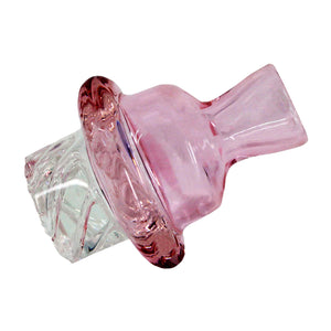 Cyclone Spinner Carb Cap | Pink Angled View | the dabbing specialists