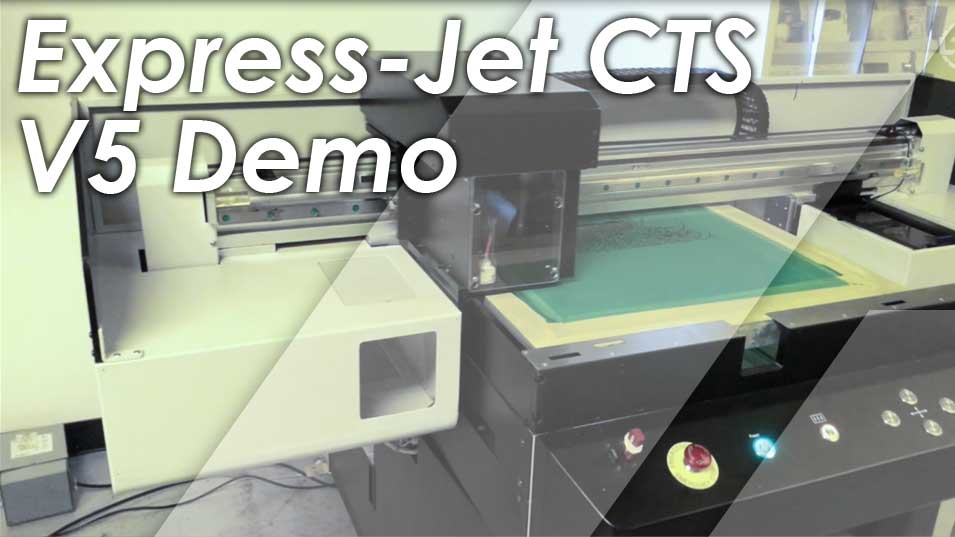 Express-Jet CTS v5 Printing Demonstration
