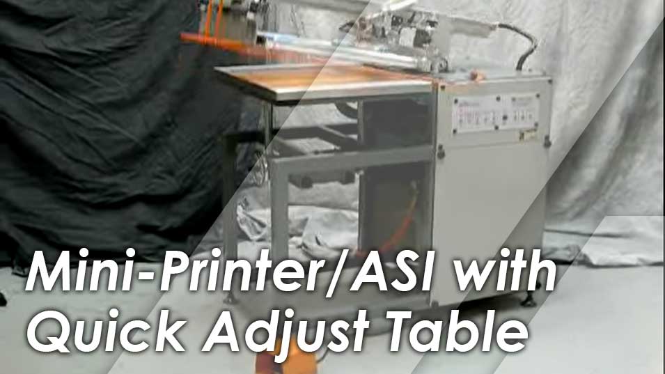 Mini Printer-ASI w/Quick Adjust