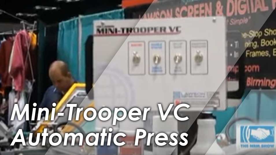 Mini-Trooper VC Automatic Screen Printing Press
