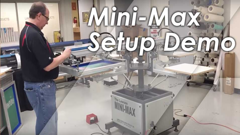 Mini-Max Automatic Press Setup