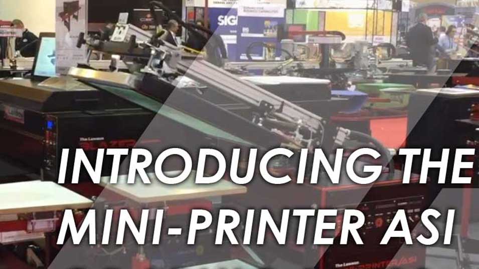 Video thumbnail of Mini Printer ASI Introduction