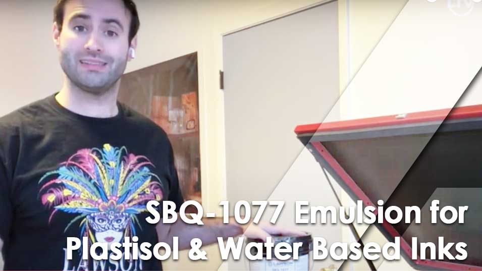 SBQ-1077 Emulsion for Plastisol & Waterbased Inks