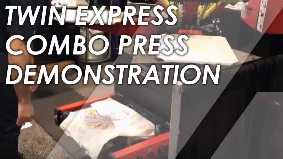 Twin Express Combo Press/Dryer Demo