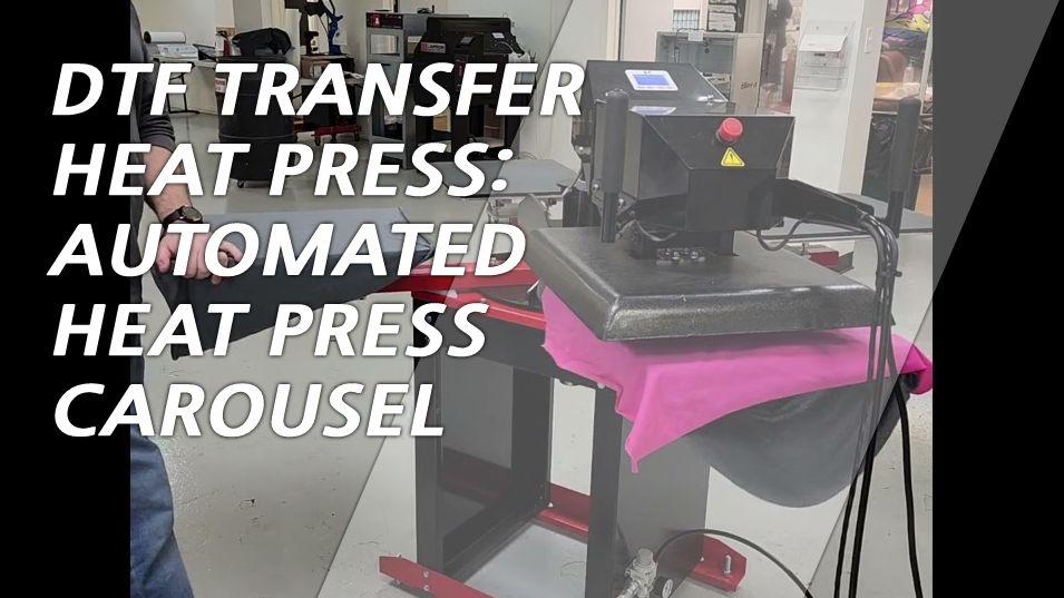 Video Overview: American DTF Turbo Stamp Production DTF Transfer Heat Press