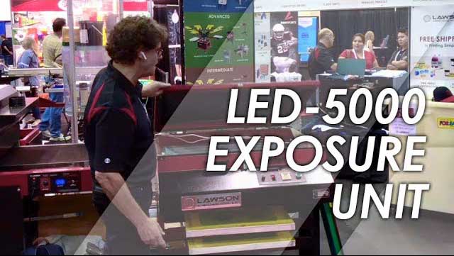 LED-5000 Screen Printing Exposure Unit