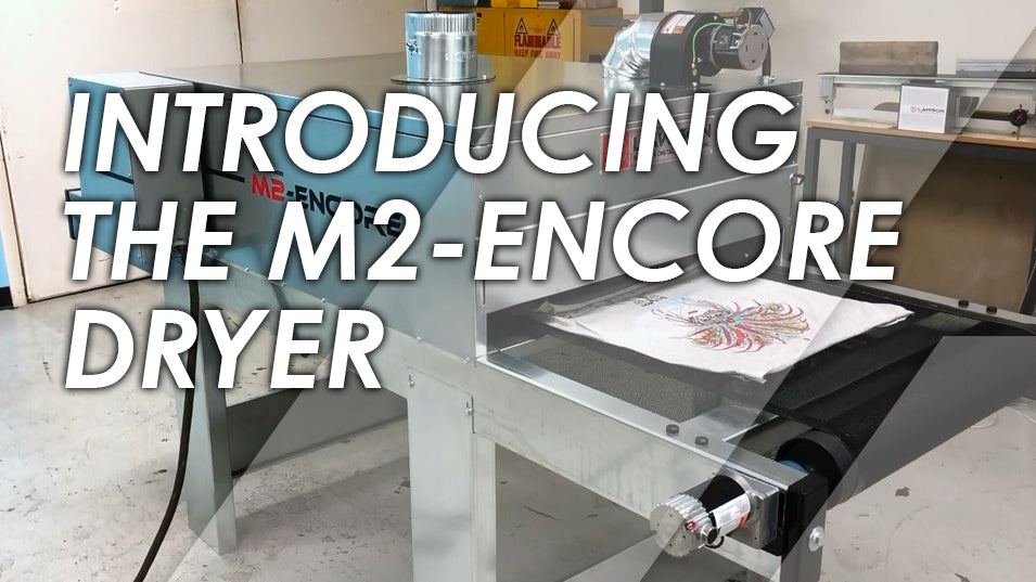 YouTube Thumbnail of M2-Encore Textile Conveyor Dryer Overview Video
