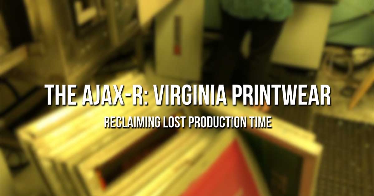 Video thumbnail of Ajax Virgina Printwear