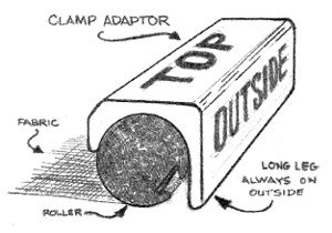 Newman Roller Frames - Clamp Adaptor